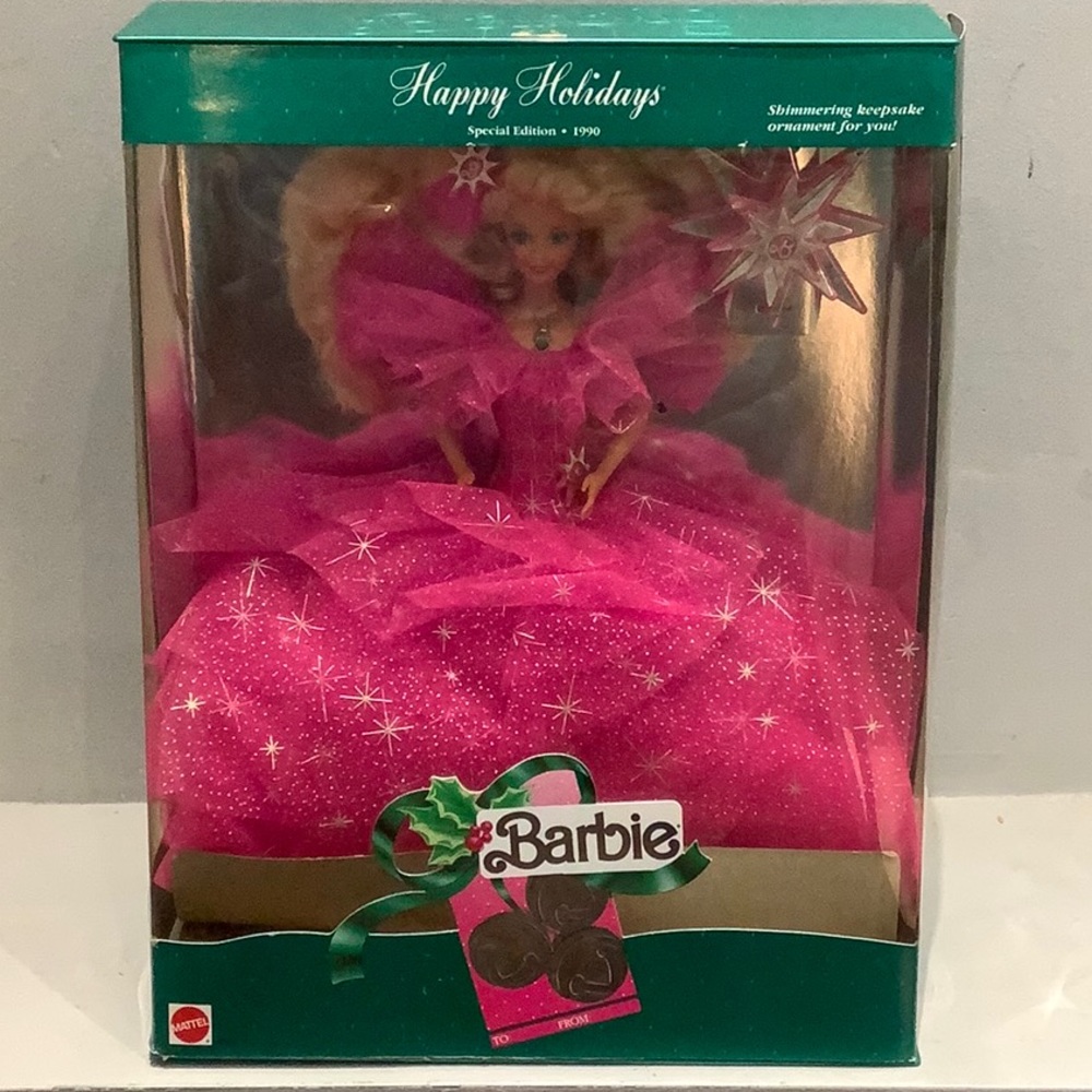 RARE! 1990 Happy Holidays Special Edition Barbie